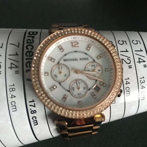 Michael Kors Parker Chronograph Rose Gold-tone Stainless Steel Women’s Watch main image 8